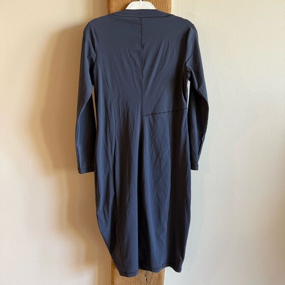 Porto San Francisco Long Sleeve Dress - Gray 1/Small - Picture 5 of 6